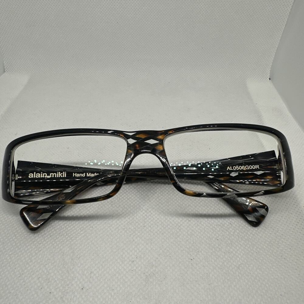 Jai Kudo 1843 P01 Eyeglasses Frames Black Plastic Full Rim 52-15-135 1469 970